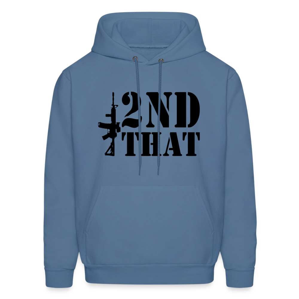 2nd That Hoodie (AR15 Second Amendment) - denim blue