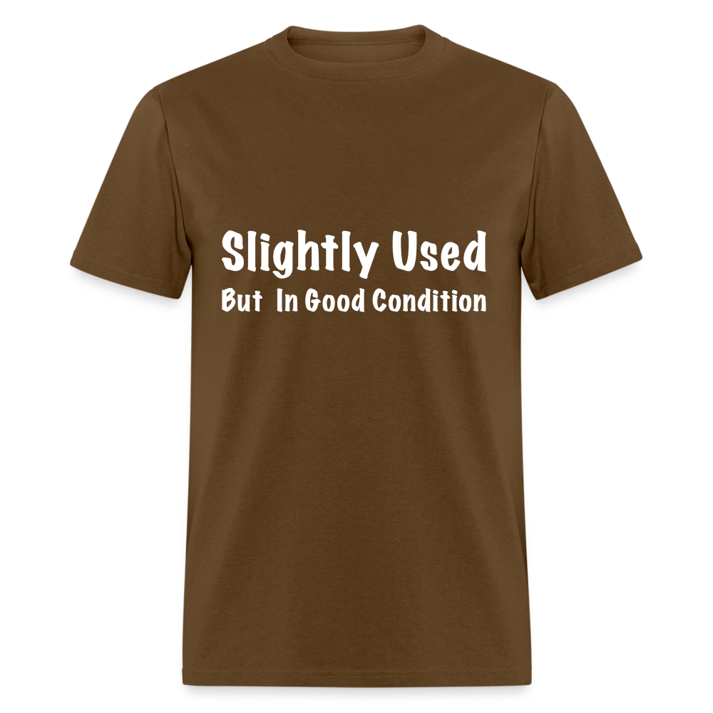 Slightly Used But in Good Condition T-Shirt - brown