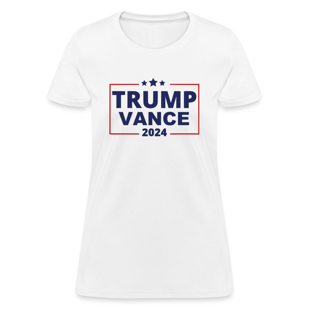 Trump Vance 2024 Women's T-Shirt - white