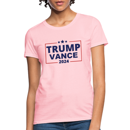 Trump Vance 2024 Women's T-Shirt - pink