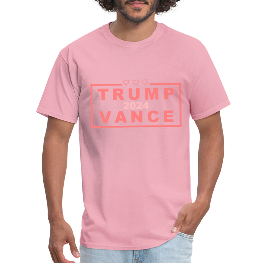 Trump Vance 2024 T-Shirt (Pink Letters) - pink