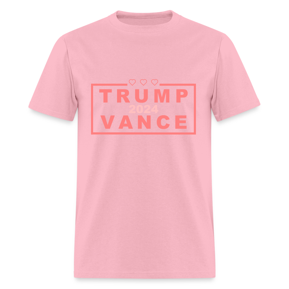 Trump Vance 2024 T-Shirt (Pink Letters) - pink