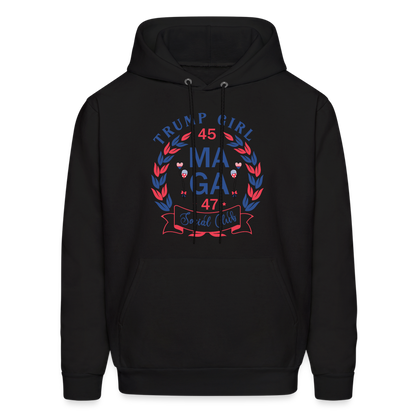 Trump Girl Social Club Hoodie (MAGA) - black