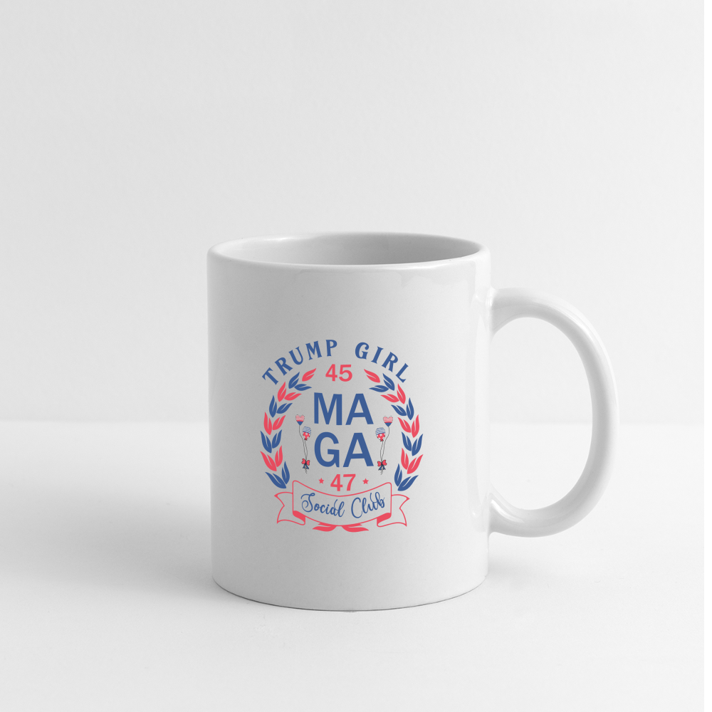 Trump Girl Social Club Coffee Mug (MAGA) - white