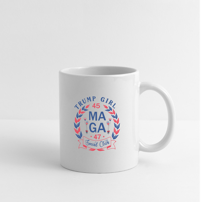 Trump Girl Social Club Coffee Mug (MAGA) - white