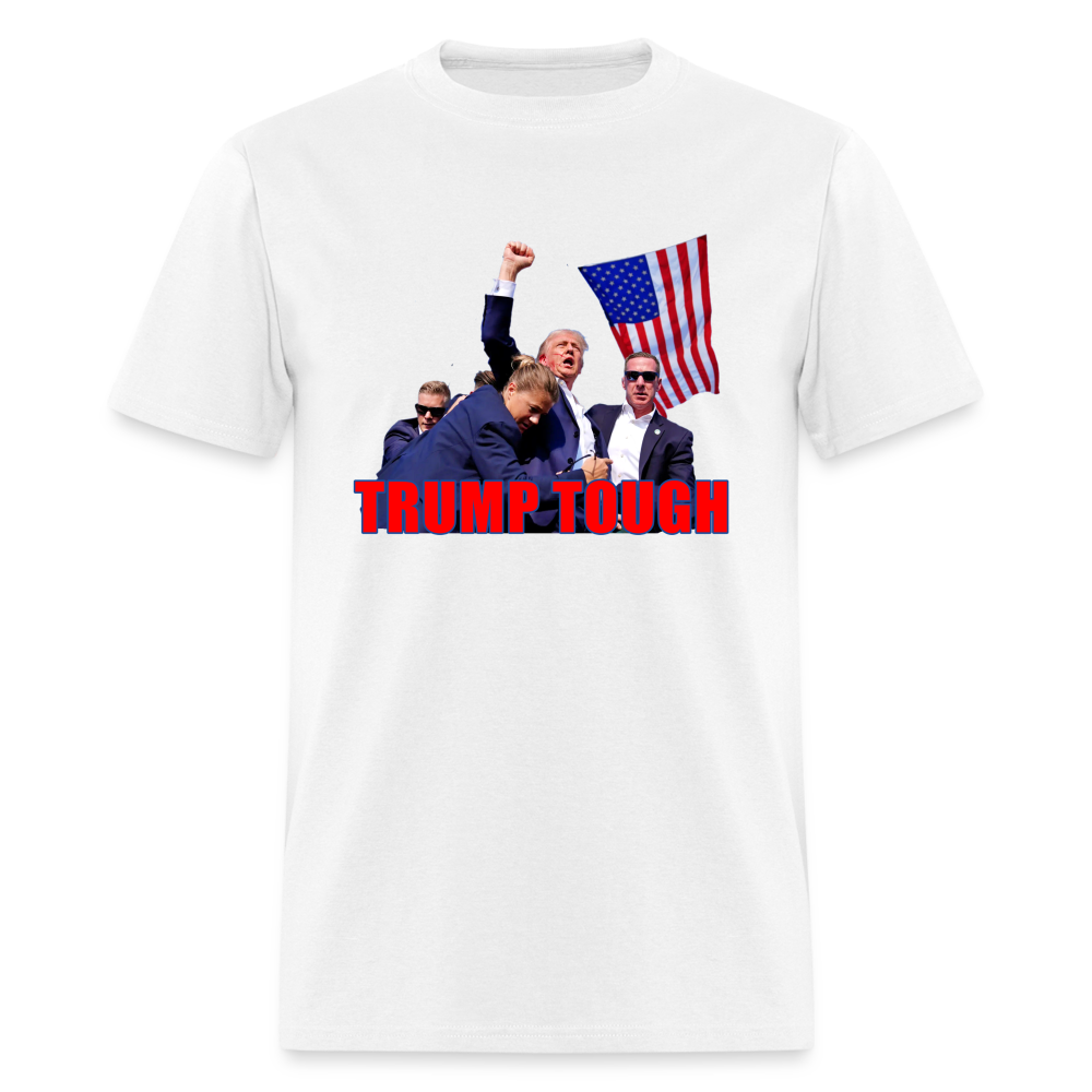 Trump Tough T-Shirt (Trump Fight Image) - white