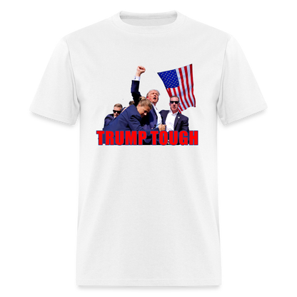 Trump Tough T-Shirt (Trump Fight Image) - white