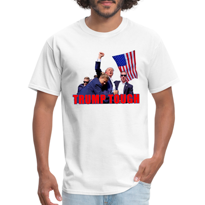 Trump Tough T-Shirt (Trump Fight Image) - white