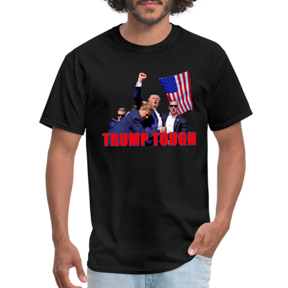 Trump Tough T-Shirt (Trump Fight Image) - black