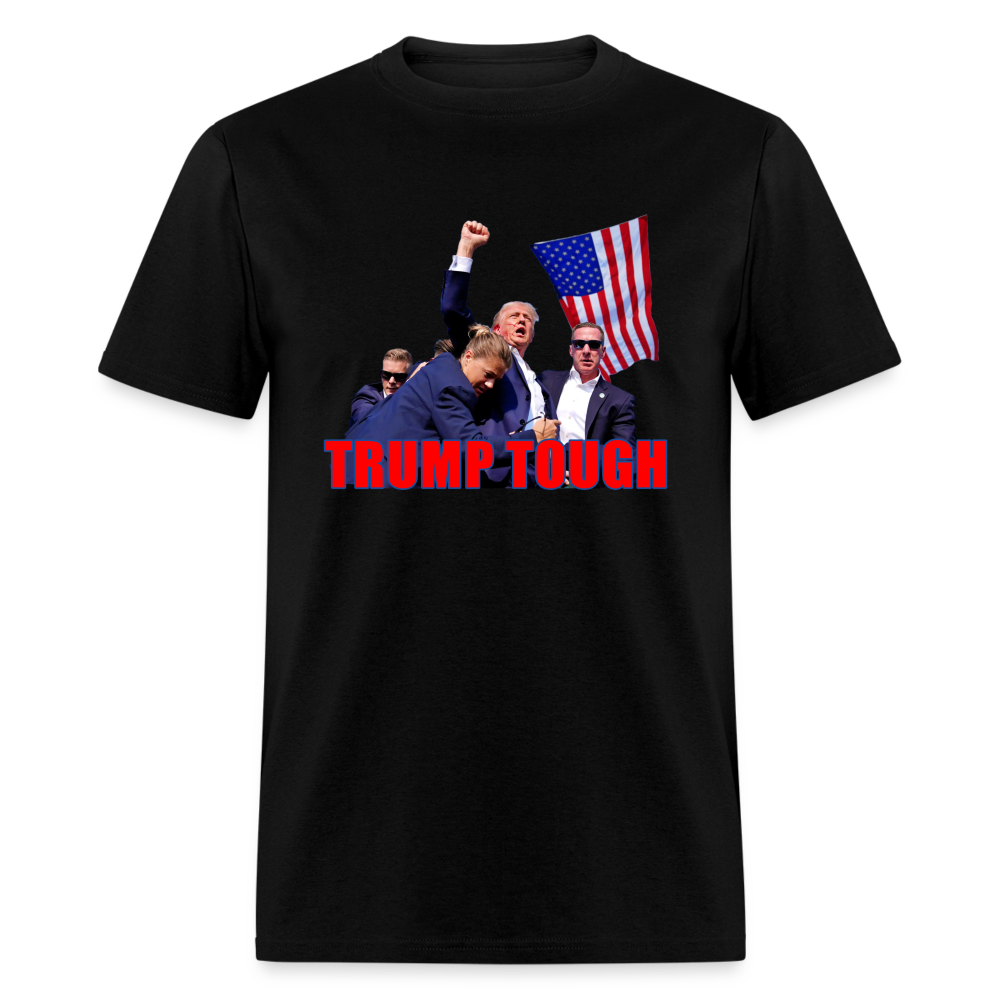 Trump Tough T-Shirt (Trump Fight Image) - black