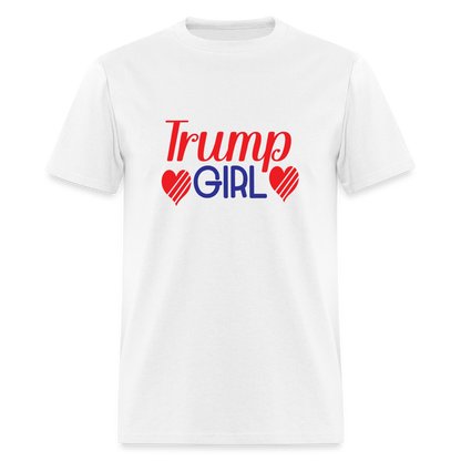 Trump Girl T-Shirt - white