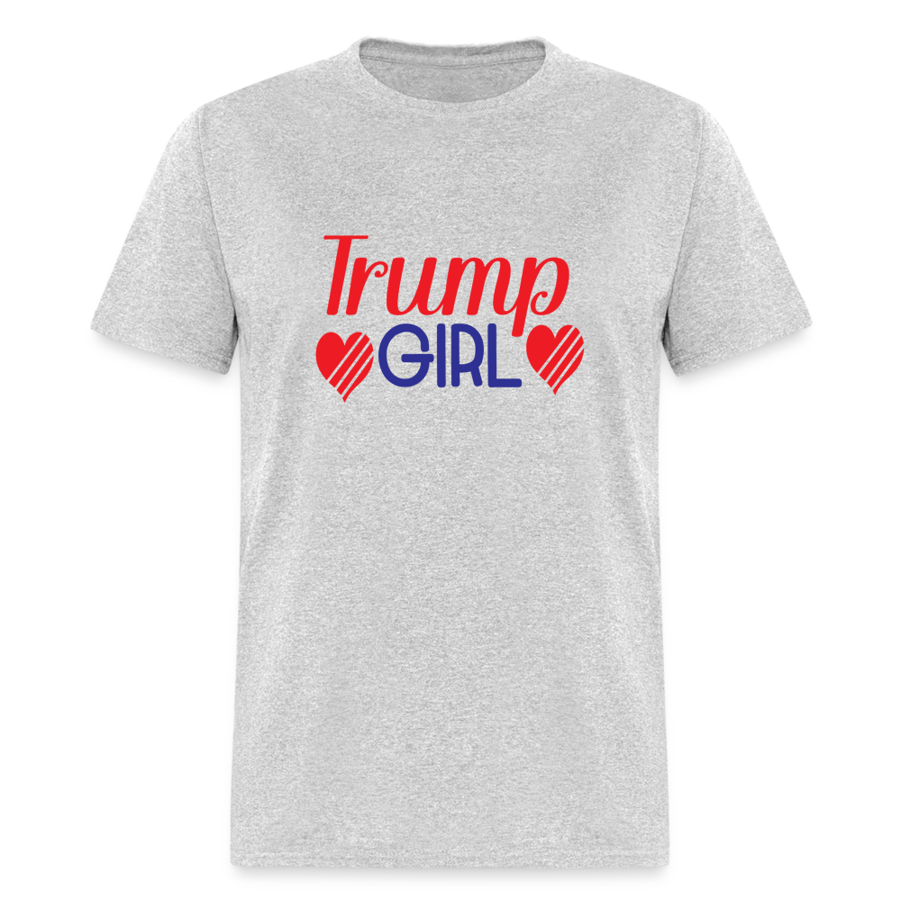 Trump Girl T-Shirt - heather gray