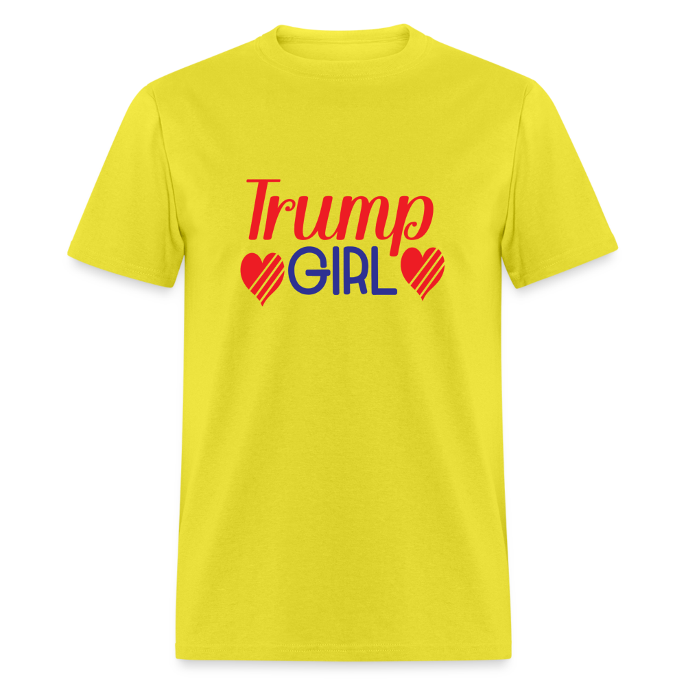 Trump Girl T-Shirt - yellow