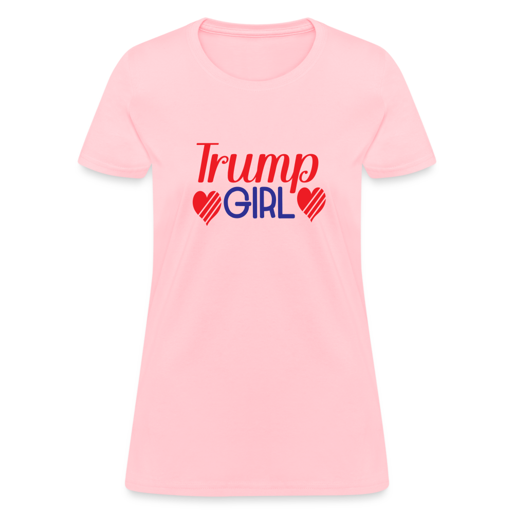 Trump Girl Women's Contoured T-Shirt - pink