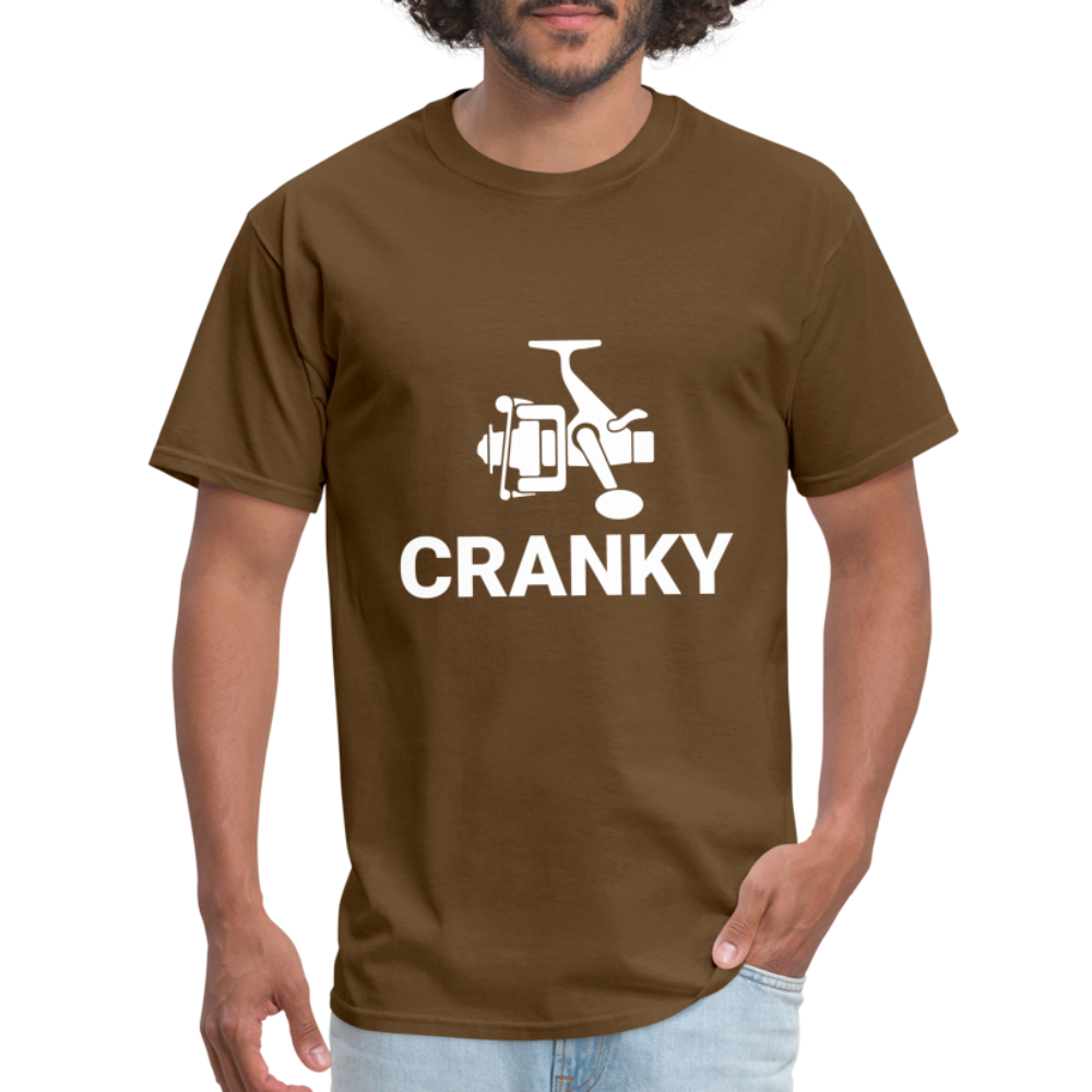 Fishing Cranky T-Shirt - brown