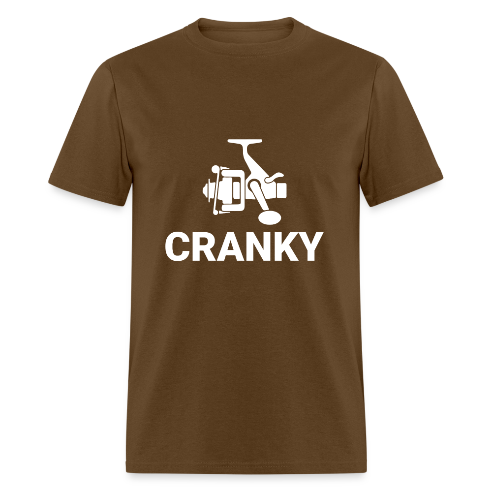 Fishing Cranky T-Shirt - brown