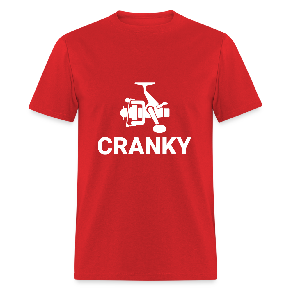 Fishing Cranky T-Shirt - red