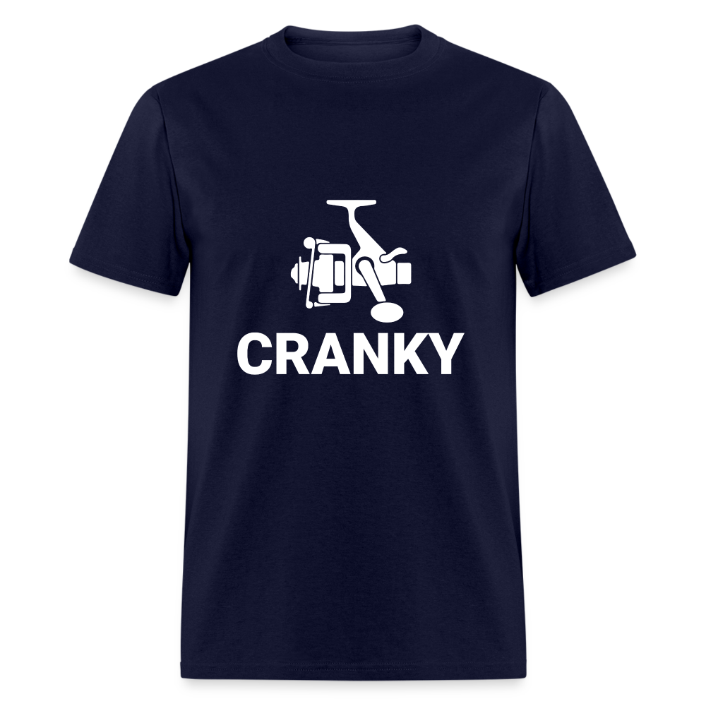 Fishing Cranky T-Shirt - navy