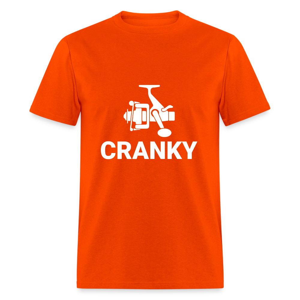 Fishing Cranky T-Shirt - orange