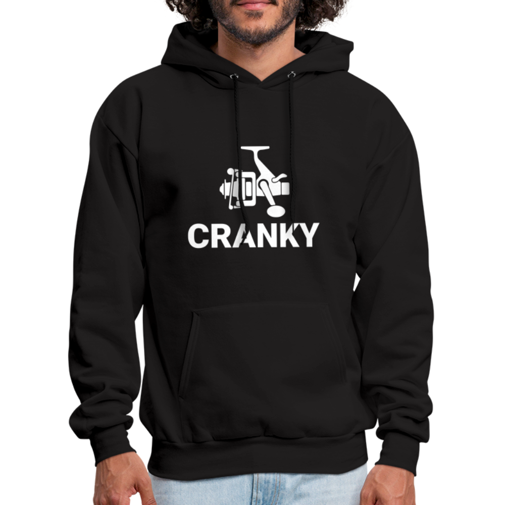 Fishing Cranky Hoodie - black