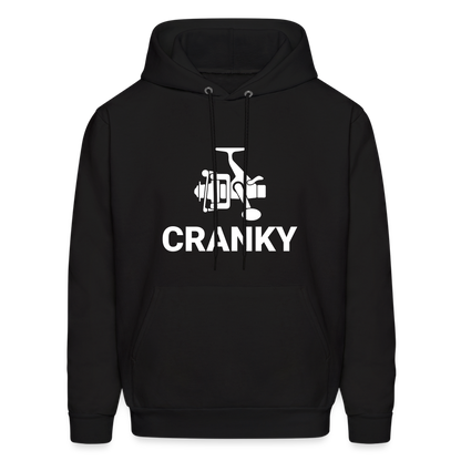 Fishing Cranky Hoodie - black