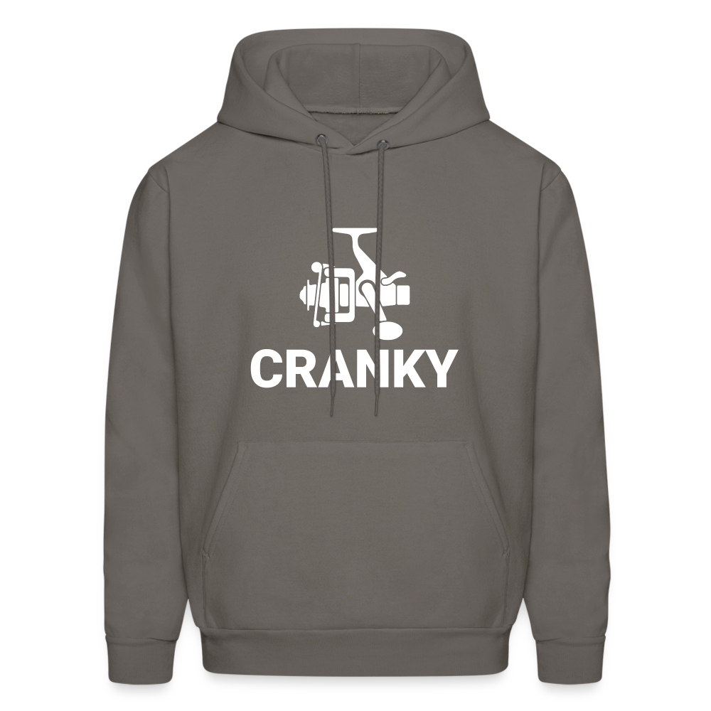 Fishing Cranky Hoodie - asphalt gray