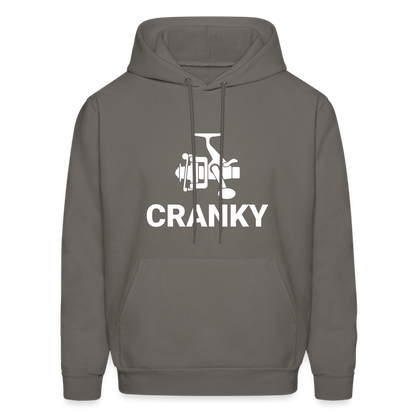 Fishing Cranky Hoodie - asphalt gray