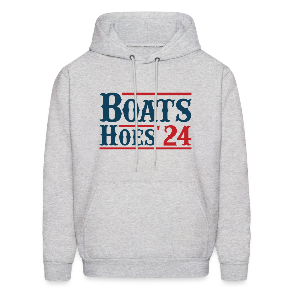 Boats and Hoes Hoodie - ash 