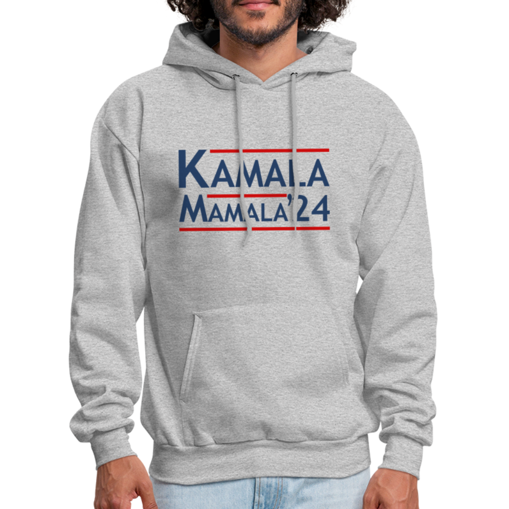 Kamala Mamala Hoodie (2024 Election) - heather gray