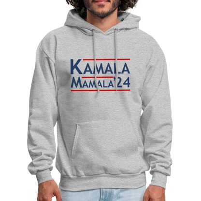 Kamala Mamala Hoodie (2024 Election) - heather gray