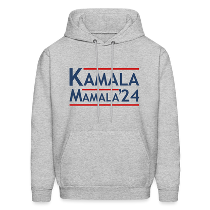 Kamala Mamala Hoodie (2024 Election) - heather gray