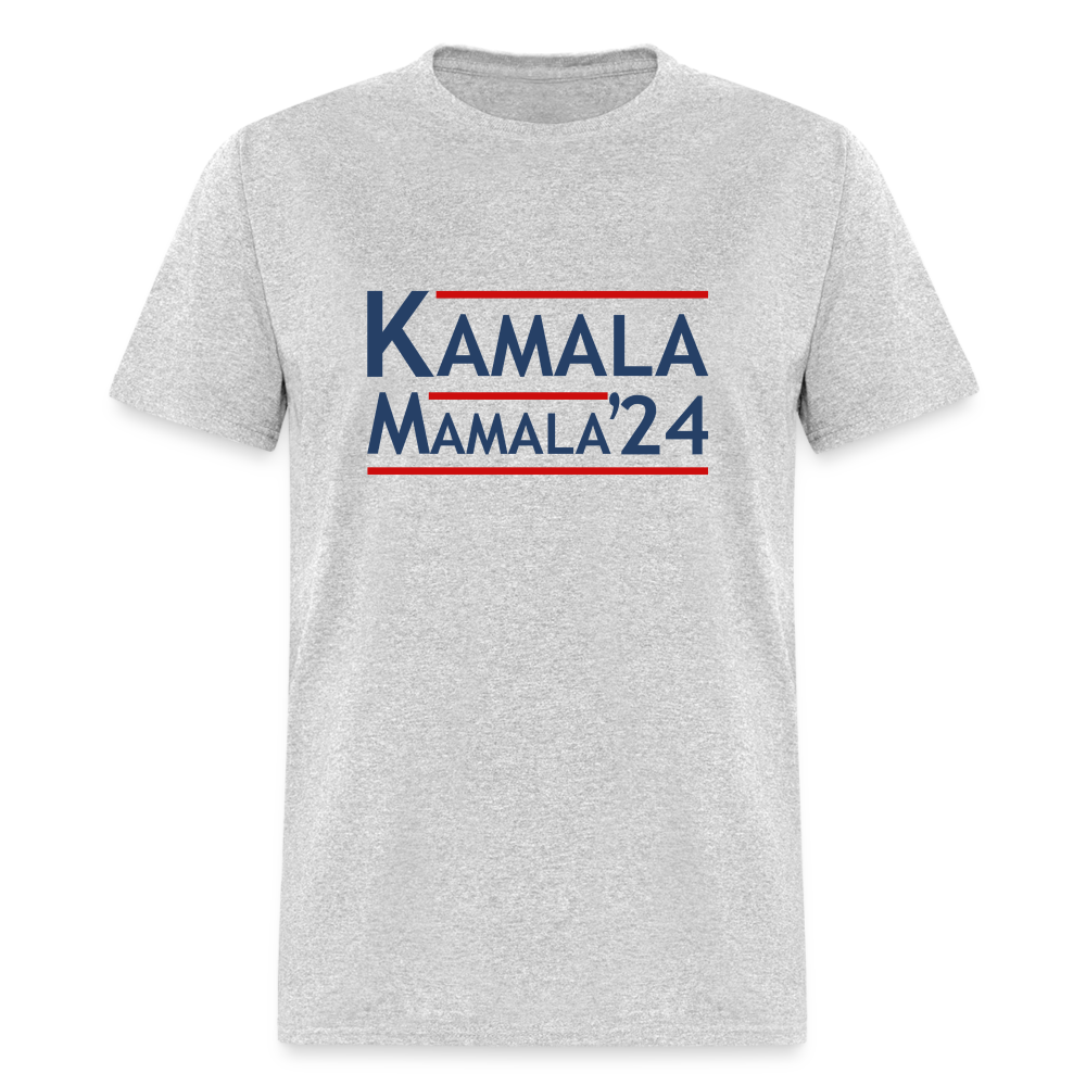 Kamala Mamala T-Shirt (2024 Election) - heather gray