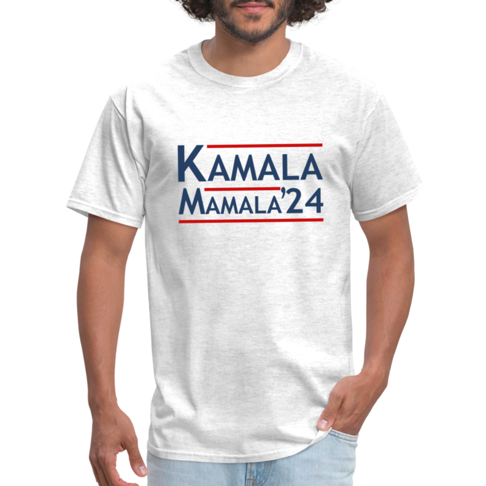 Kamala Mamala T-Shirt (2024 Election) - light heather gray