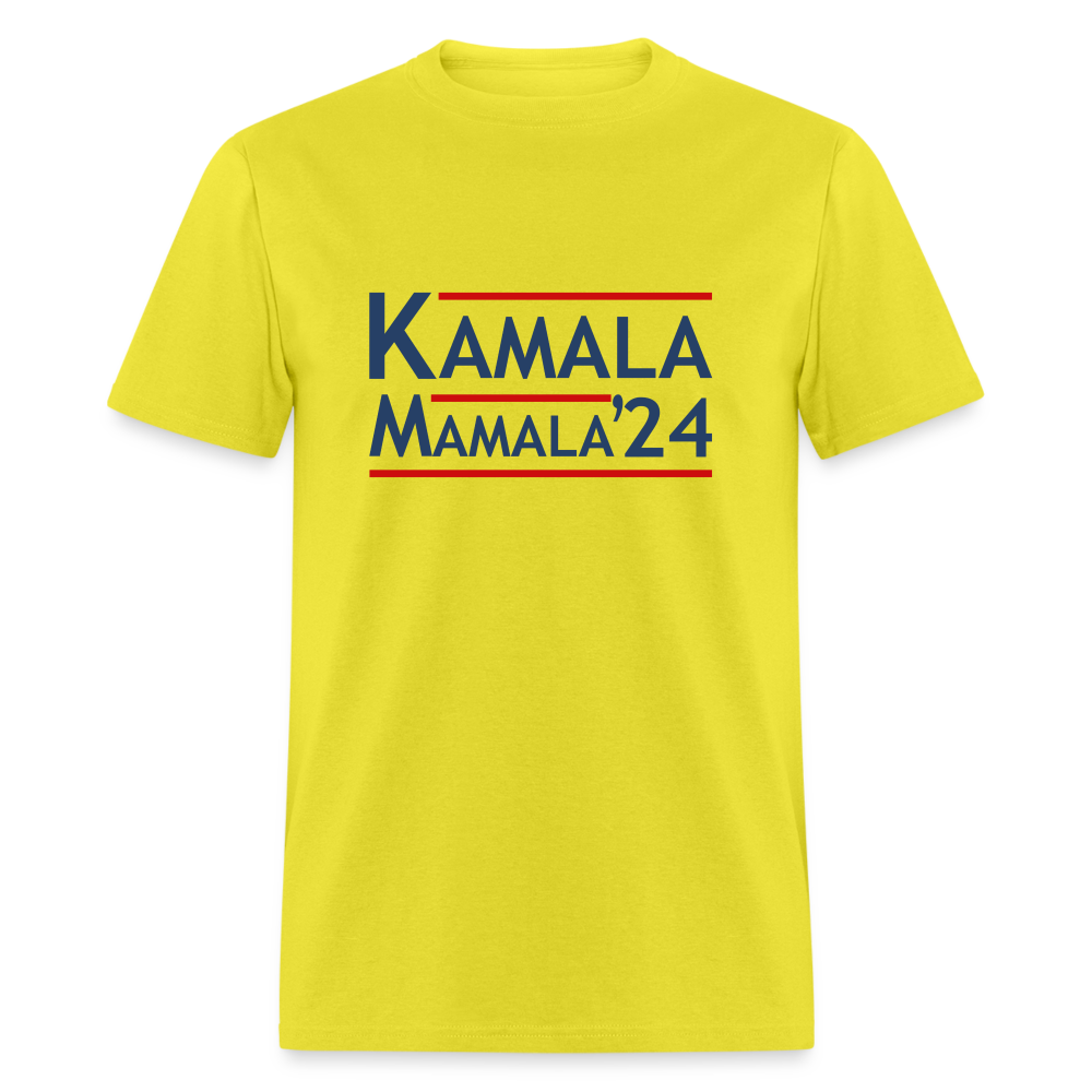 Kamala Mamala T-Shirt (2024 Election) - yellow