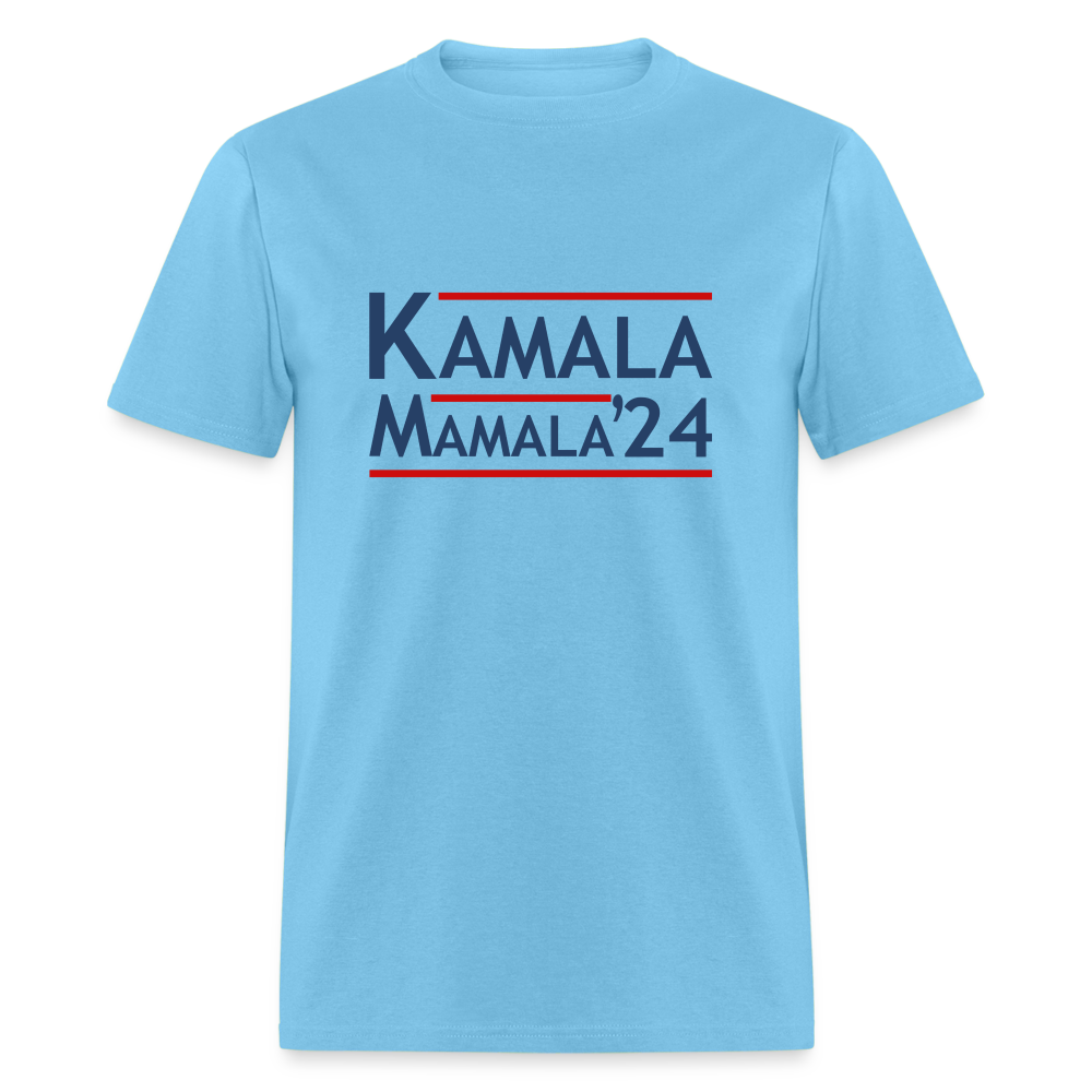 Kamala Mamala T-Shirt (2024 Election) - aquatic blue