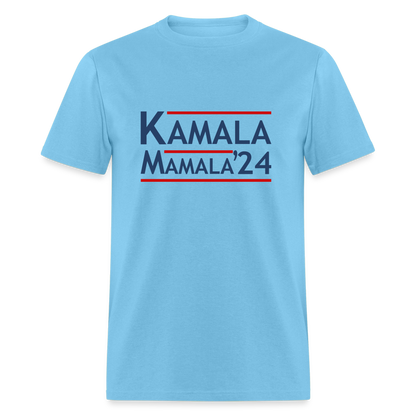 Kamala Mamala T-Shirt (2024 Election) - aquatic blue