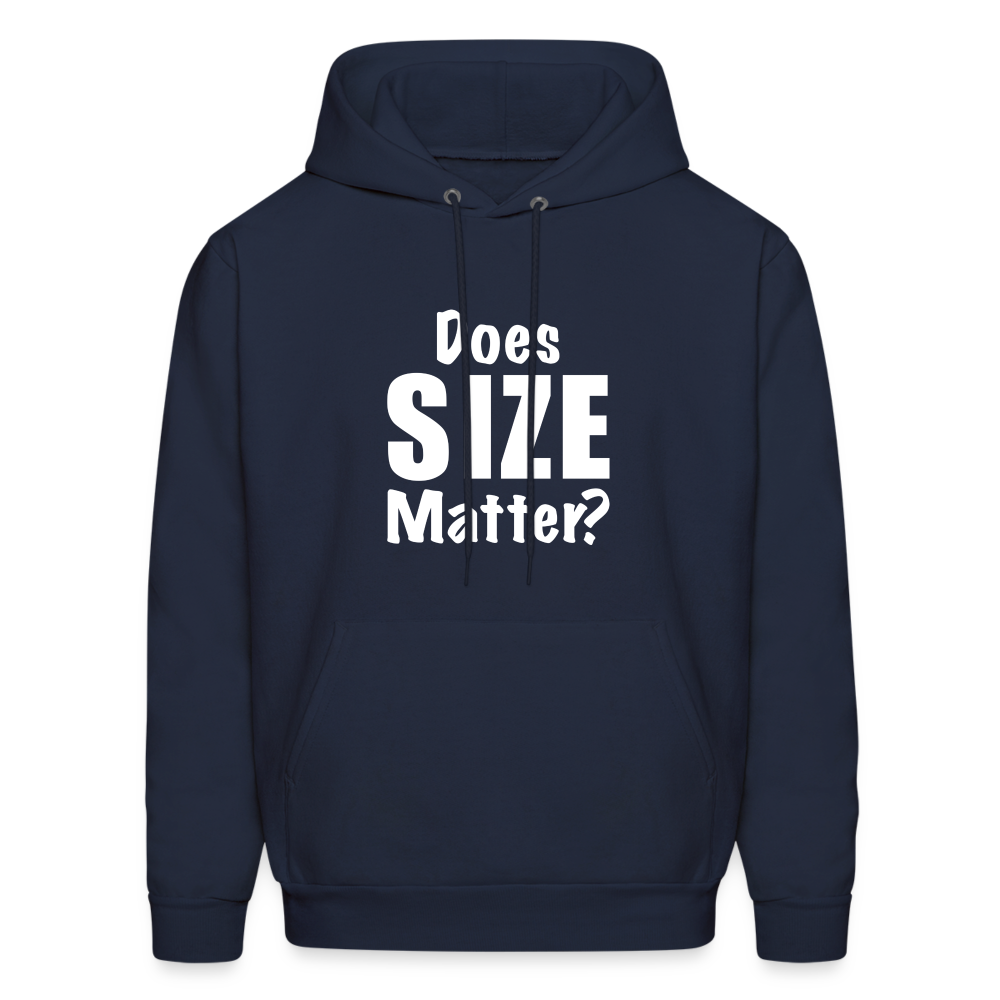 Does Size Matter Hoodie - navy