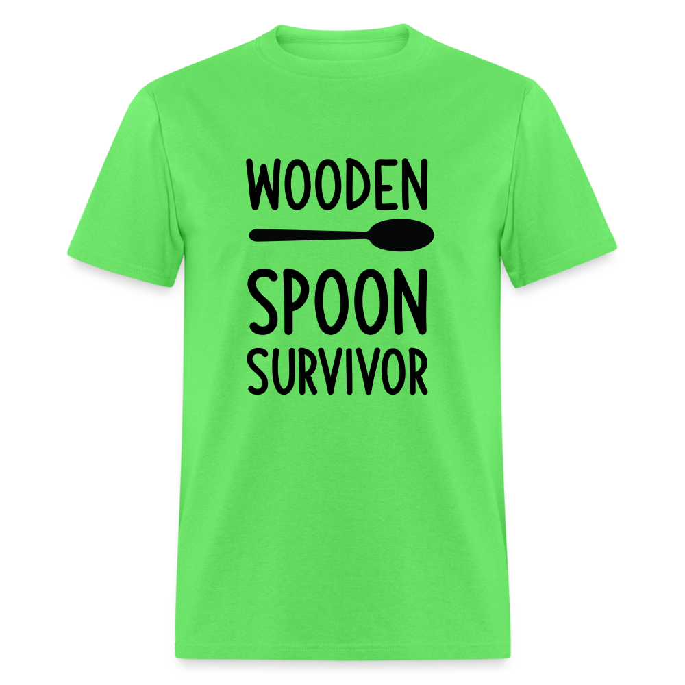 Wooden Spoon Survivor T-Shirt - kiwi