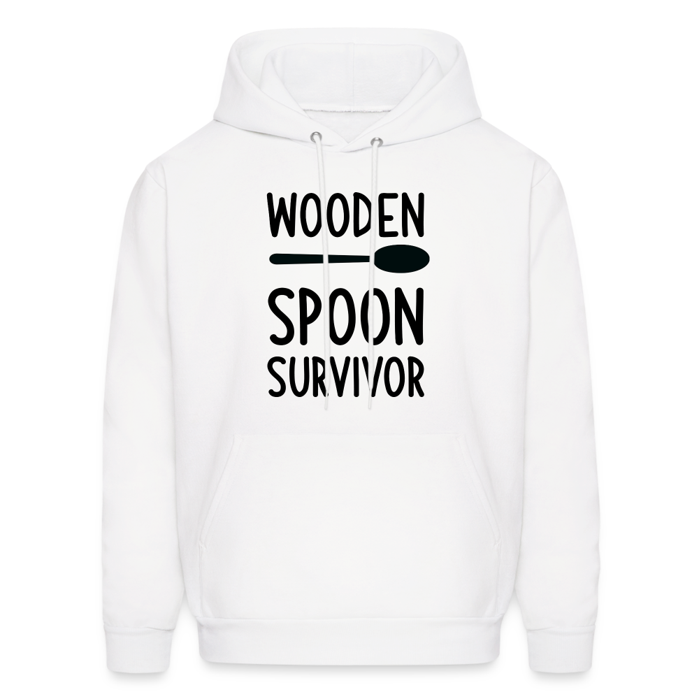 Wooden Spoon Survivor Hoodie - white