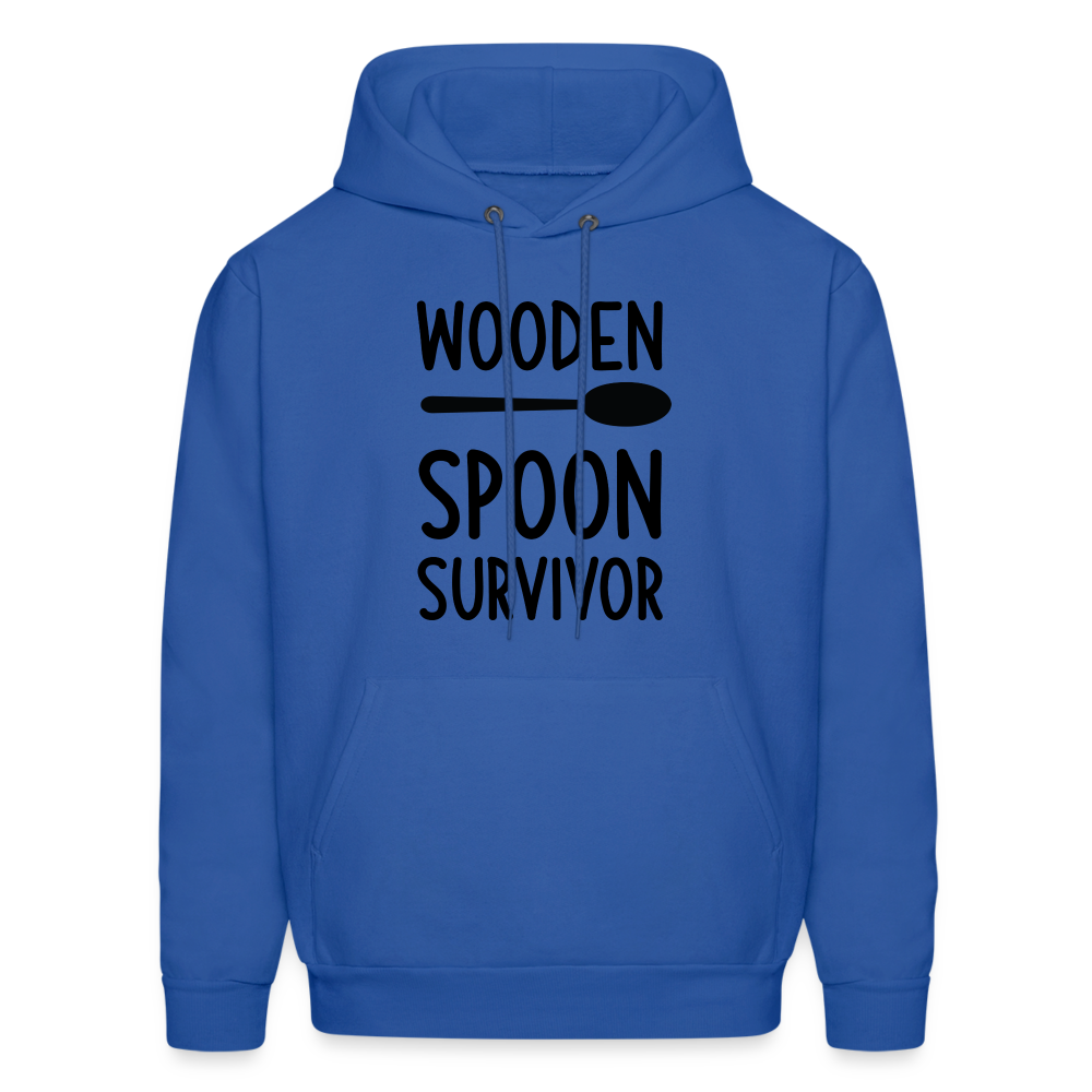 Wooden Spoon Survivor Hoodie - royal blue