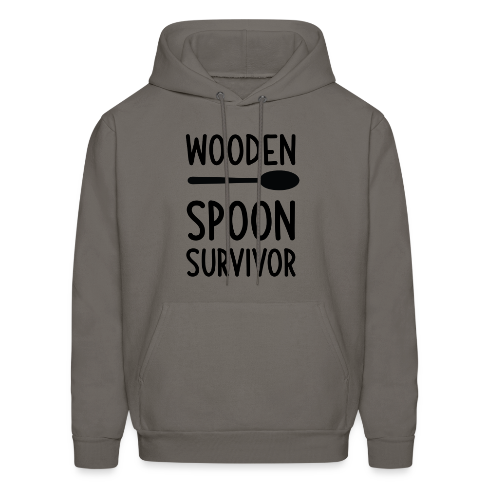 Wooden Spoon Survivor Hoodie - asphalt gray