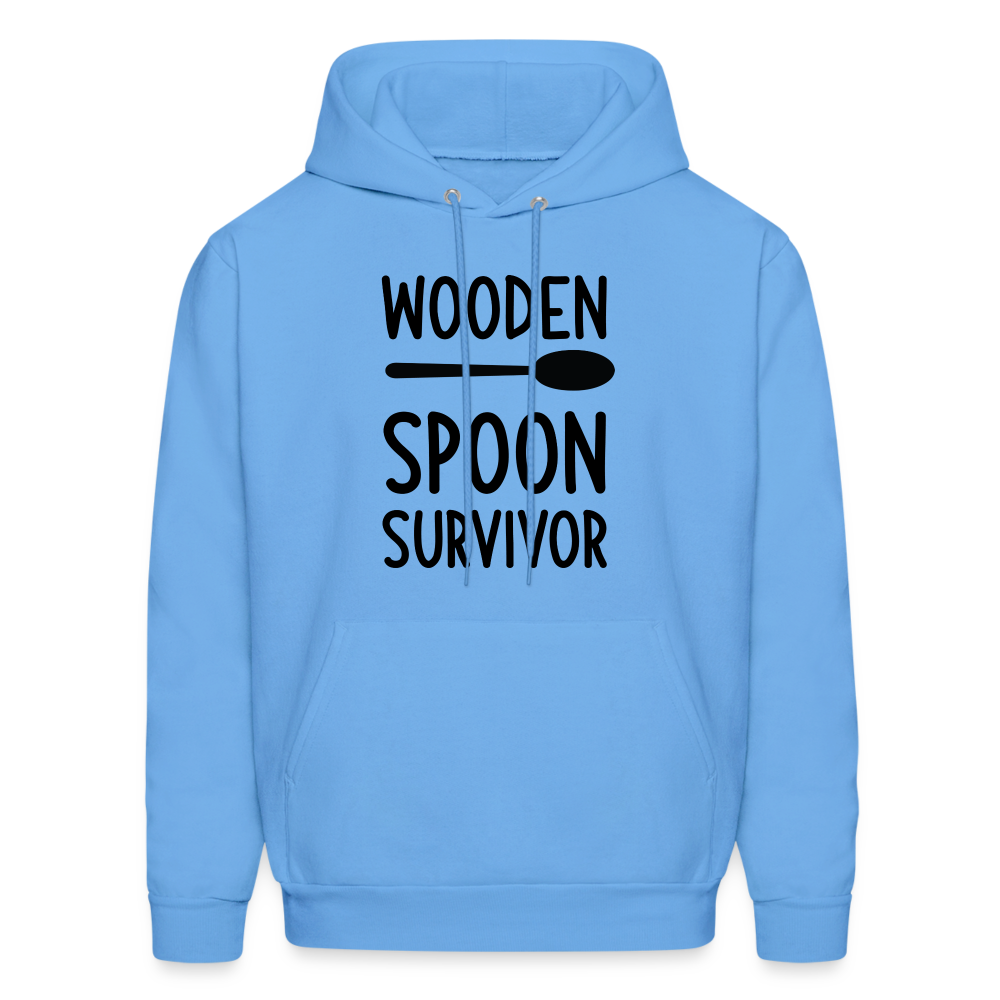 Wooden Spoon Survivor Hoodie - carolina blue