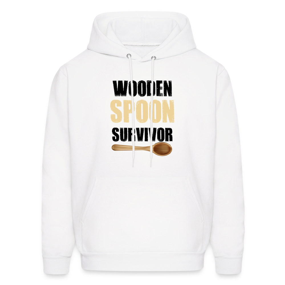 Wooden Spoon Survivor Hoodie - white