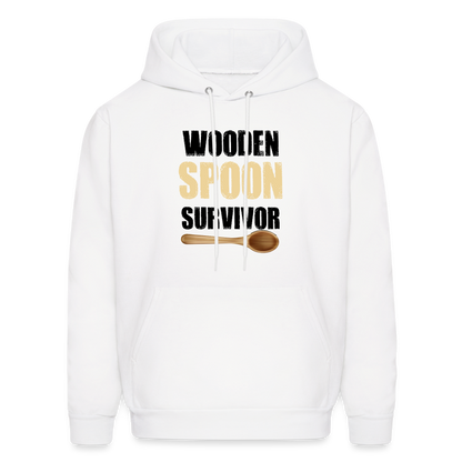 Wooden Spoon Survivor Hoodie - white