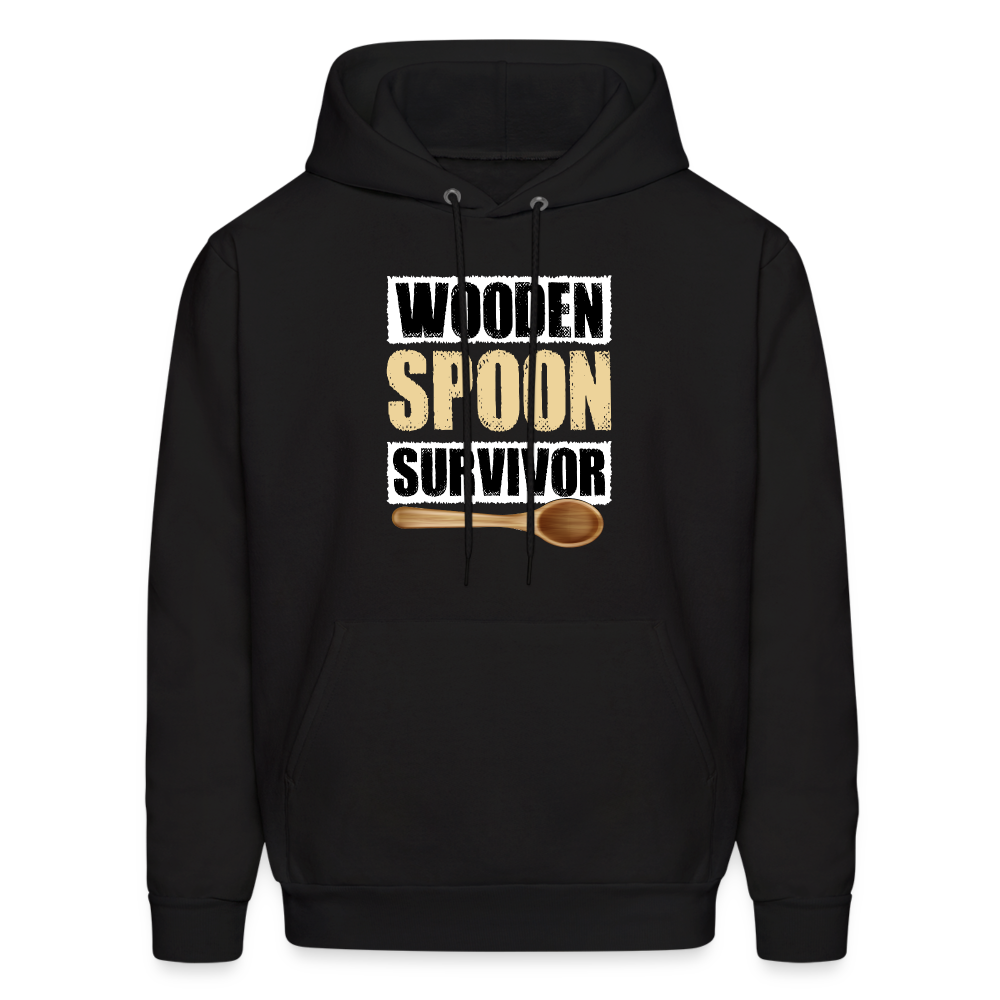 Wooden Spoon Survivor Hoodie - black