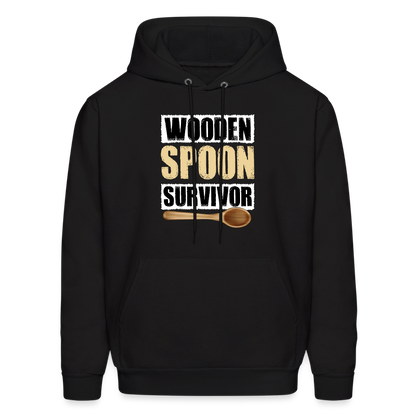 Wooden Spoon Survivor Hoodie - black