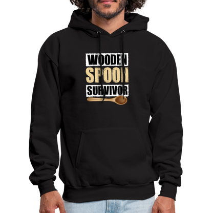 Wooden Spoon Survivor Hoodie - black