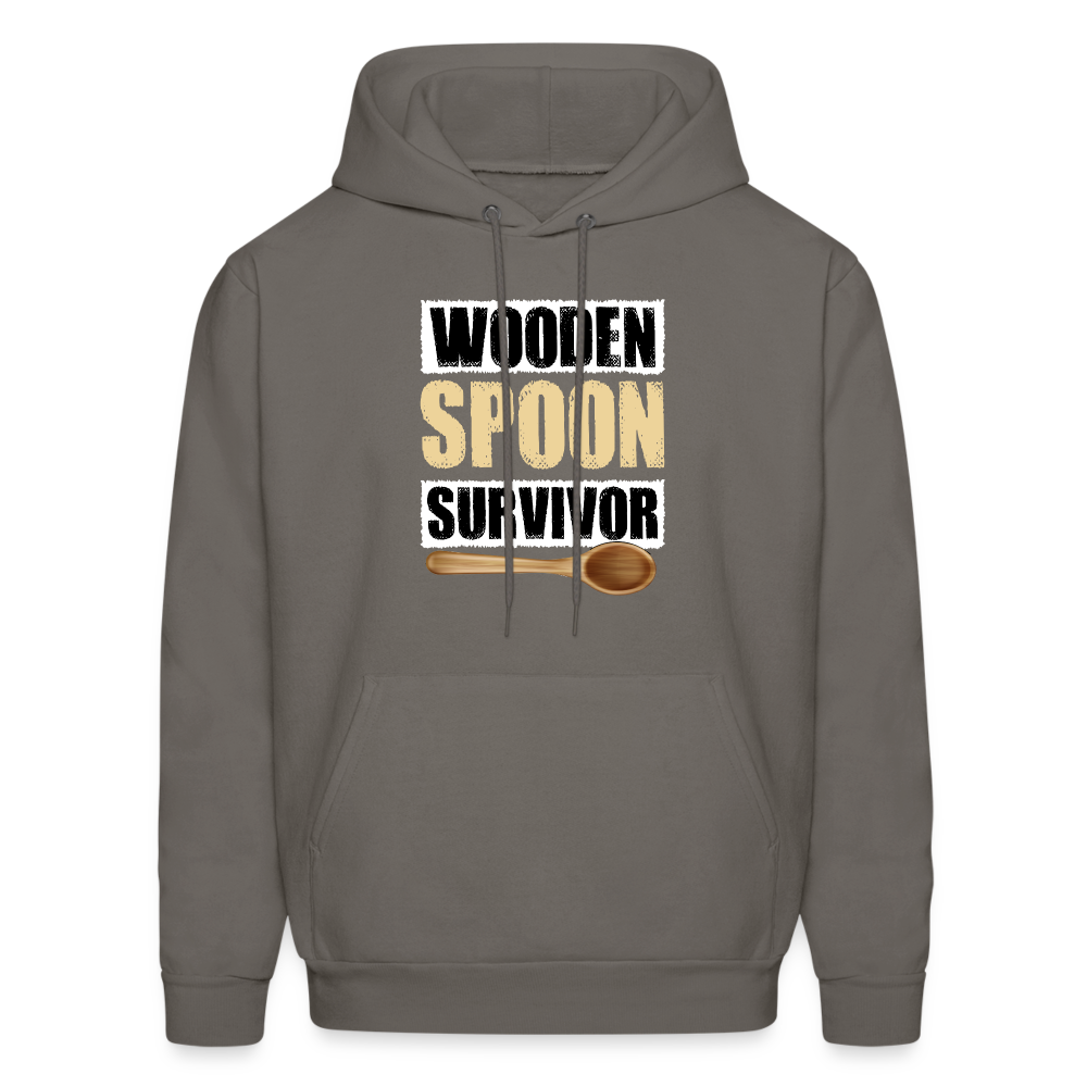 Wooden Spoon Survivor Hoodie - asphalt gray