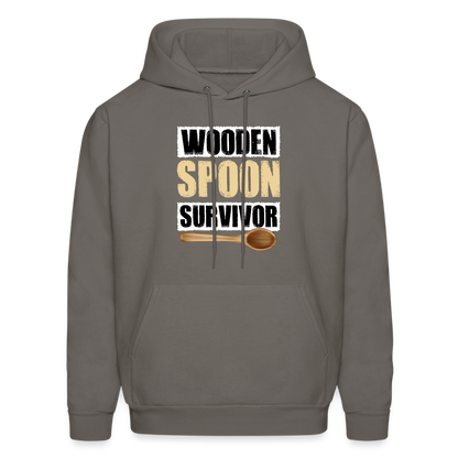 Wooden Spoon Survivor Hoodie - asphalt gray