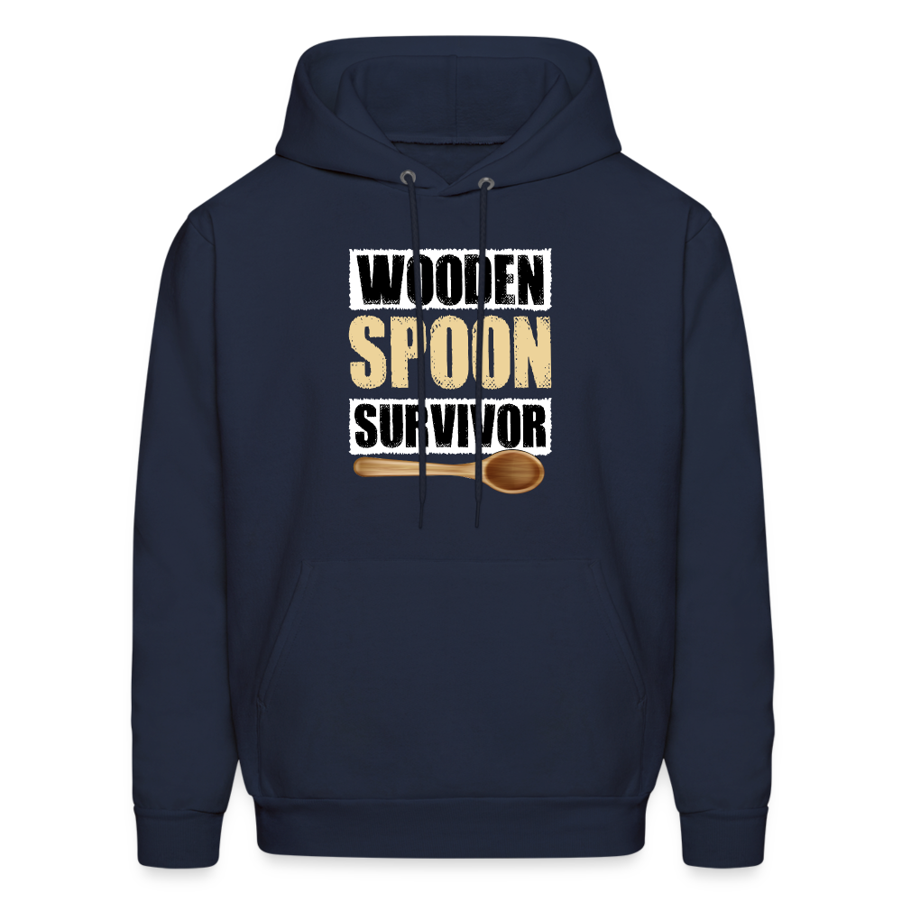 Wooden Spoon Survivor Hoodie - navy